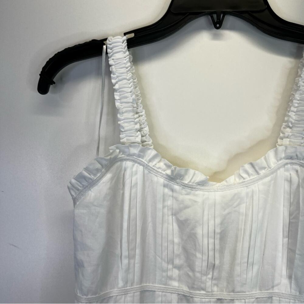 Steve Madden Harmony Eyelet Embroidered Midi dress white - S - Picture 4 of 10